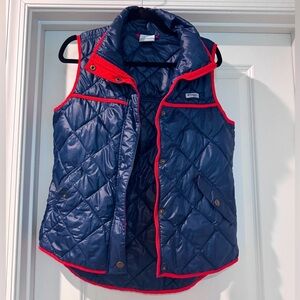 Columbia PFG Harborside Outdoor Diamond Quilted Vest Size Medium